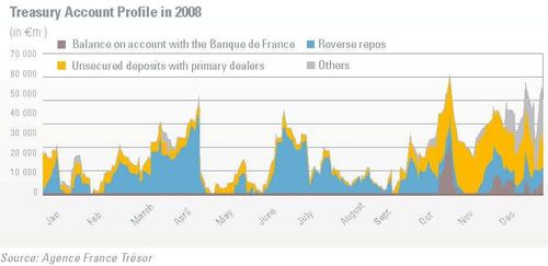 Treasury Account Profile in 2008